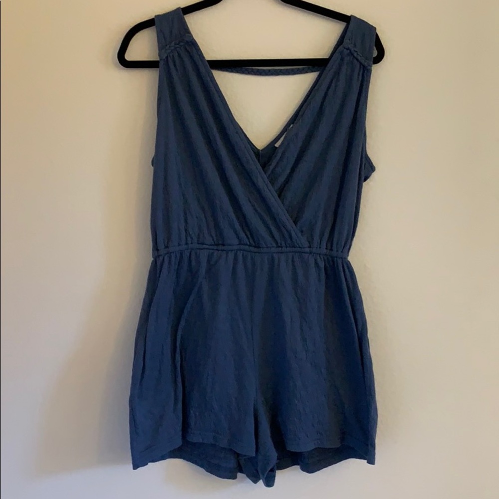 V-neck Romper